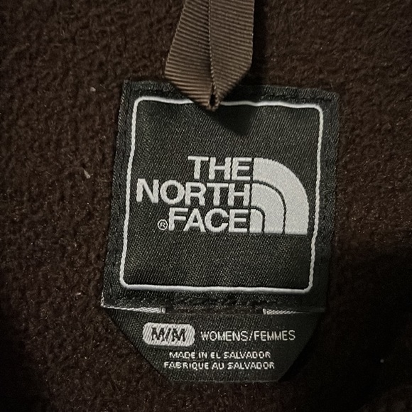 Chocolate brown North Face Fleece jacket.  Excellent condition.  Size medium - Picture 2 of 3
